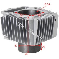 Kit de cilindro para Pit Bike 125cc (1P54FMI) Bilder 2