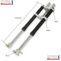 Horquilla completa Pit Bike (735 mm) Bilder 1