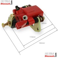 Calibre de freno trasero para quad Shineray 250cc St-9E (Negro) Bilder 3