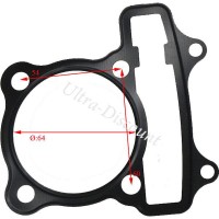 Junta de culata para motor de quad Shineray 200cc (XY200St9))