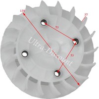 Turbina de ventilación de motor quad Shineray 200cc (XY200ST-6A)