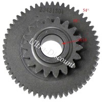 Piñón doble de arranque quad Shineray 350cc Bilder 1