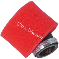 Filtro de potencia doble espuma 40mm Rojo Bilder 1