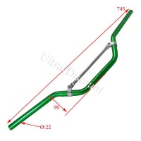 Manubrio para Pit Bike (verde - tipo 2)