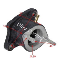 Tobera de admisión para motor de 200 - 250cc refrigeración líquida. Bilder 1