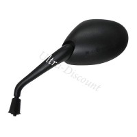 Retrovisor izquierdo para scooter Baotian BT49QT-12 (negro - Tipo 2)