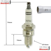 Bujía de origen motores de MT4 - Kit MT4