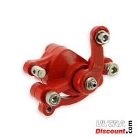 Pinza de freno delantera izquierda color rojo para minimoto quad