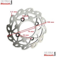 Disco de freno Shark para Pit Bikes Tipo 5 Bilder 1