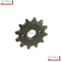 Piñón de 12 dientes (520 : Ø:20mm) Bashan BS250S11