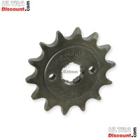 Piñón de 14 dientes (520 - Ø:20mm) para Shineray 250 STXE Bilder 1
