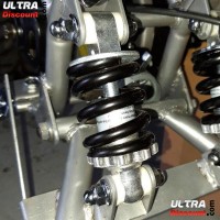 2 tornillos amortiguadores para minimoto Supermot Bilder 1