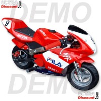 Carenado minimotos 47 49cc (Rojo-Azul-Blanco) Bilder 1