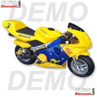 Carenado minimotos 47-49cc (Amarillo-azul) Bilder 1
