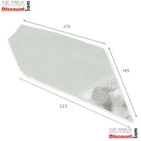 Protección de escape de aluminio quad Shineray 250 STIXE ST9E Bilder 1