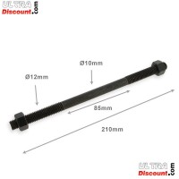 Eje de rueda 12mm x 210mm para pit bike Bilder 1