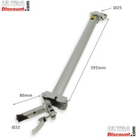 columna de manillar plegable para scooter térmico