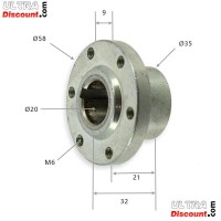 Soporte de disco de freno para SpeedKart GoKart Bilder 1