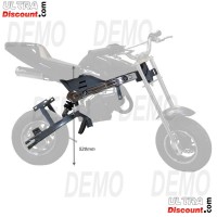 Chasis completo de minimoto con basculante (type2)