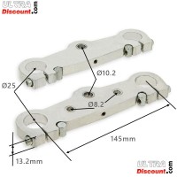 Par de tijas de horquilla para minimoto (145mm)