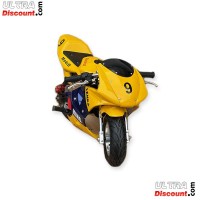 Minimoto 49cc Alta calidad amarillo y azul