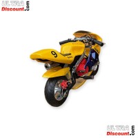 Minimoto 49cc Alta calidad amarillo y azul Bilder 1