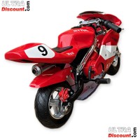 Minimoto 49cc Alta calidad rojo y blanco Bilder 1