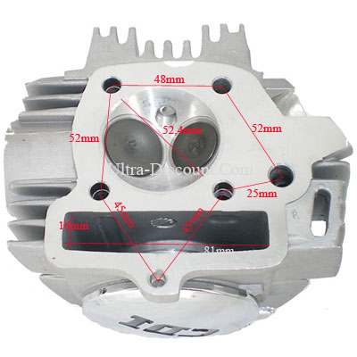 Culata para Pit Bike 125cc 1P52FMI 54mm + tapas (Lifan) Bilder 1