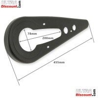 Protector de cadena para Minimotos - (Negro) Bilder 1