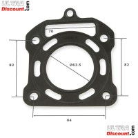 Paquete de juntas para motor de CG200-A refrigeración líquida.