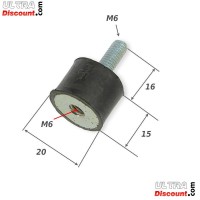 Silentblock 15x20 pocket quad Bilder 1
