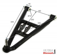 Brazo de suspensión inferior izquierdo quad 200cc Shineray (345mm) Bilder 2 Brazo de suspensión inferior izquierdo quad 200cc Shineray (345mm) Bilder 2