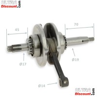 Cigüeñal de Pit Bike 107-110cc motor 1P52FMI Bilder 1 Cigüeñal de Pit Bike 107-110cc motor 1P52FMI Bilder 1