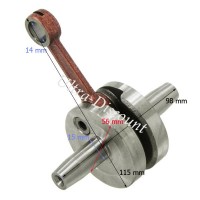 Cigüeñal Racing de minimotos (bulón de 10 mm) Bilder 1