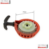 Tirador Quick Start Rojo para mini Supermotard (tipo 2B) Bilder 1