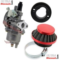 Kit de carburador 12 para mini dirt (rojo) Bilder 1