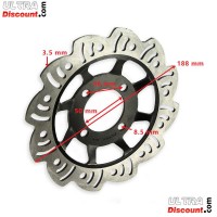 Disco de freno Shark para Pit Bikes (Tipo 2) Bilder 1