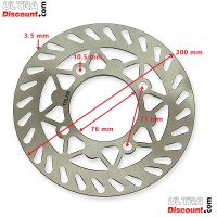 Disco de freno para Pit Bikes (Tipo 1)