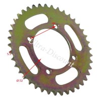 Corona reforzada de 37 dientes Pit Bike (modelo 2, paso 420) Bilder 1