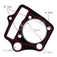 Paquete de juntas 110cc (1P52FMH 52.4 mm) para ATV Quad de niño Bilder 1