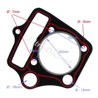 Paquete de juntas 110cc (1P52FMH 52.4 mm) para ATV Quad de niño