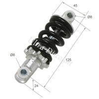 Amortiguador trasero para mini supermotard (125mm)