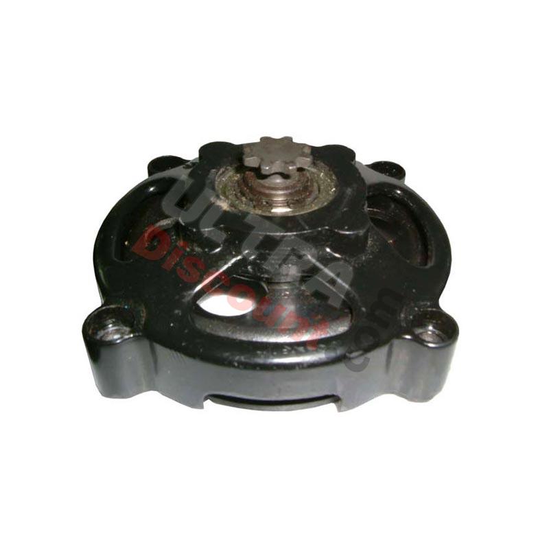 Campana de embrague minimotos ZPF + piñón de 6 dientes, Recambios minis Racing ZPF