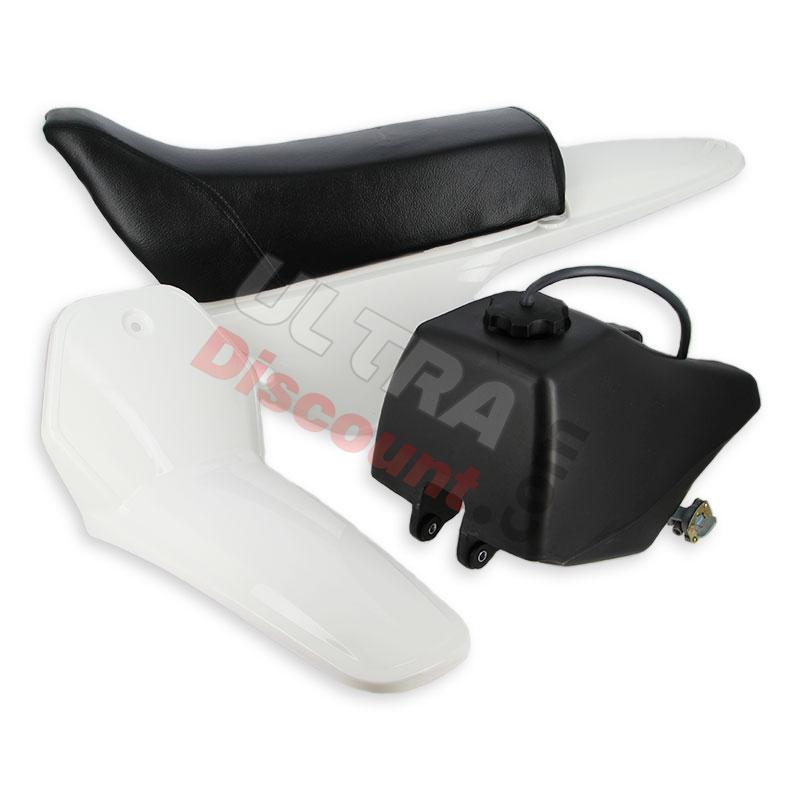 Carenado completo para Yamaha PW80 (Blanco), recambios YAMAHA PW80 Carenado completo para Yamaha PW80 (Blanco), recambios YAMAHA PW80