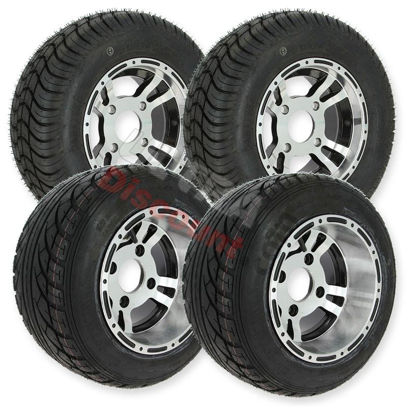 Lote de 4x ruedas para quad Shineray 250cc ST9C, Recambios Shineray 250 ST9C