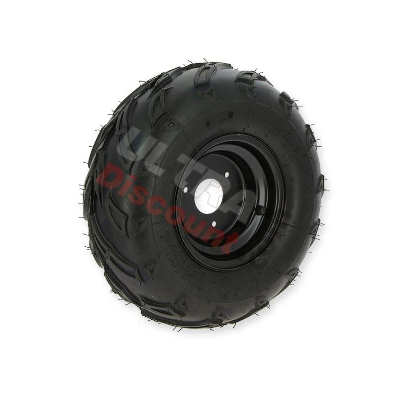 Rueda derecha 16x8-7 completa para mini quad, Recambio ATV Electric CRZ Rueda derecha 16x8-7 completa para mini quad, Recambio ATV Electric CRZ