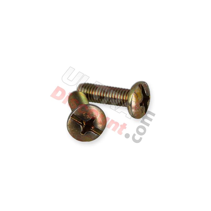 2 tornillos de carenado M6x20 para Bashan 200cc BS200S7, Piezas quad Bashan 200cc BS200S7