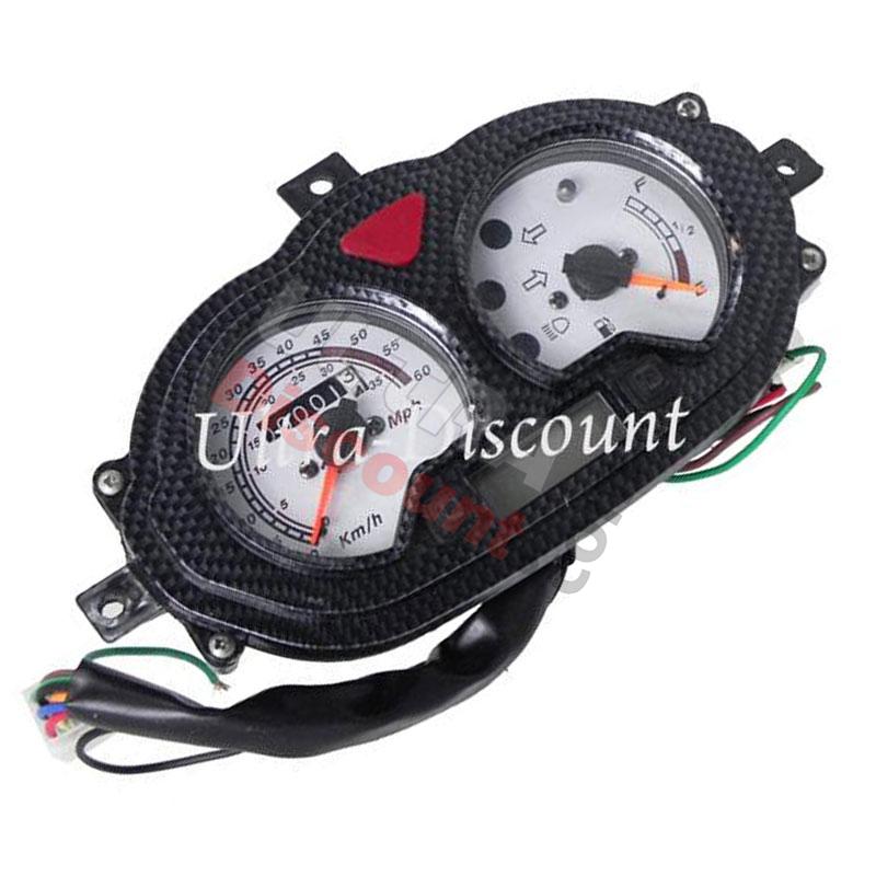 Velocímetro para scooter 50cc (tipo 1), Piezas de scooter chino