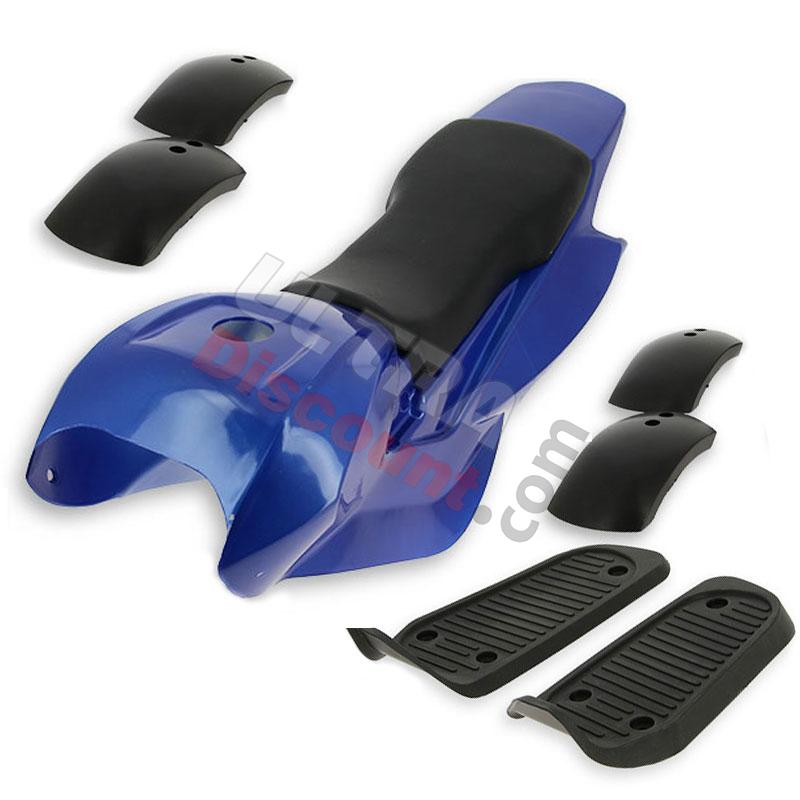 Carenado mini quad AZUL tipo 3, Recambios para mini quads Carenado mini quad AZUL tipo 3, Recambios para mini quads