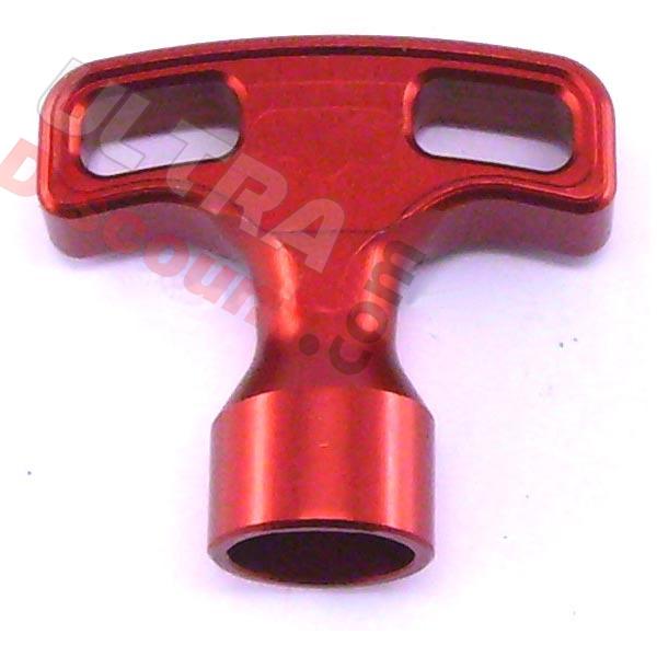 Empuñadura de tirador color ROJO, Recambios minimotos Empuñadura de tirador color ROJO, Recambios minimotos